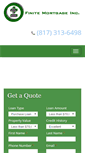 Mobile Screenshot of finitemortgage.com